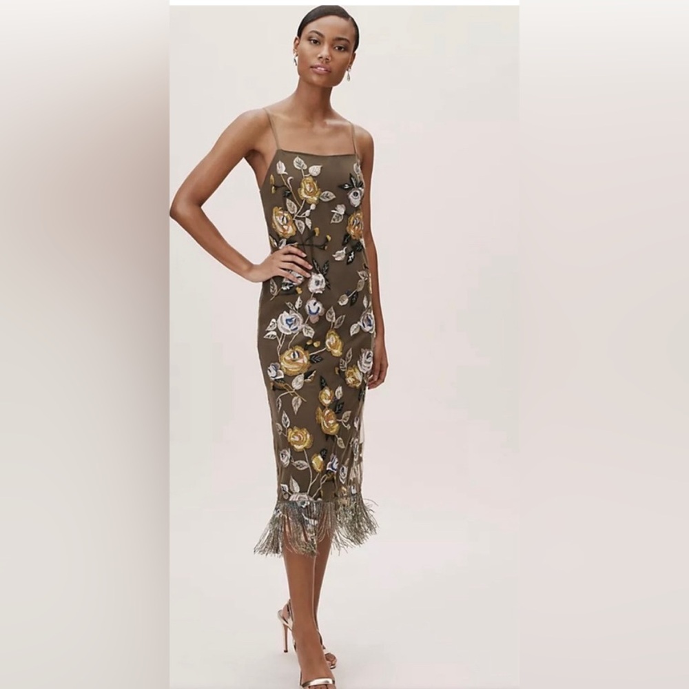 Anthropologie-BHLDN Beaded Fringe
Marigot Dress by flor et.al size 10